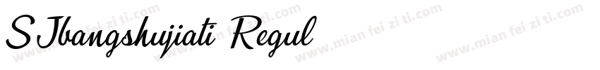 SJbangshujiati Regul字体转换